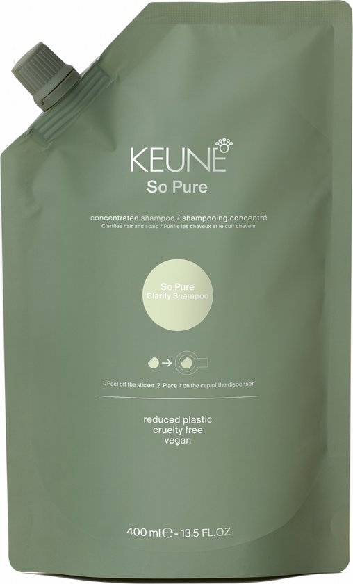 Keune So Pure Clarify Shampoo Refill 400 ml