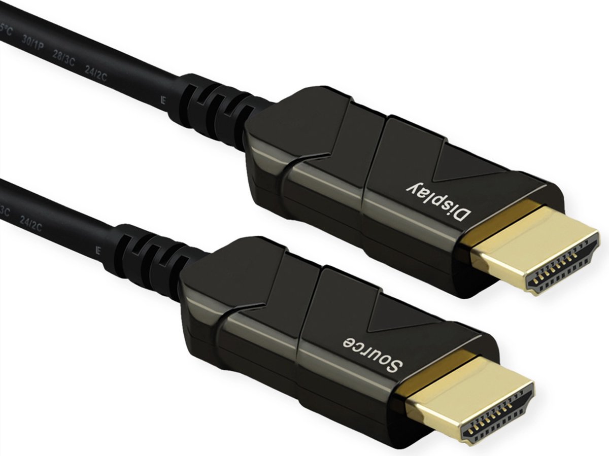 ROLINE Ultra HDMI Actieve Optische 8K Kabel, 30 m