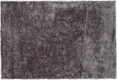 Mattis vloerkleed 290x200 cm polyester grijs.
