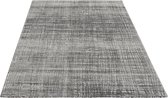 the carpet Vloerkleed Knight Elegant, Hoge kwaliteit, Woonkamerkleed, Zachte korte pool, 3-D effect, Glanzende design elementen, Hoog-Laag structuur, Grijs, 120 x 170 cm