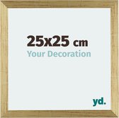 Your Decoration - Fotolijst 25x25 cm - MDF - Goud Glans - Mura