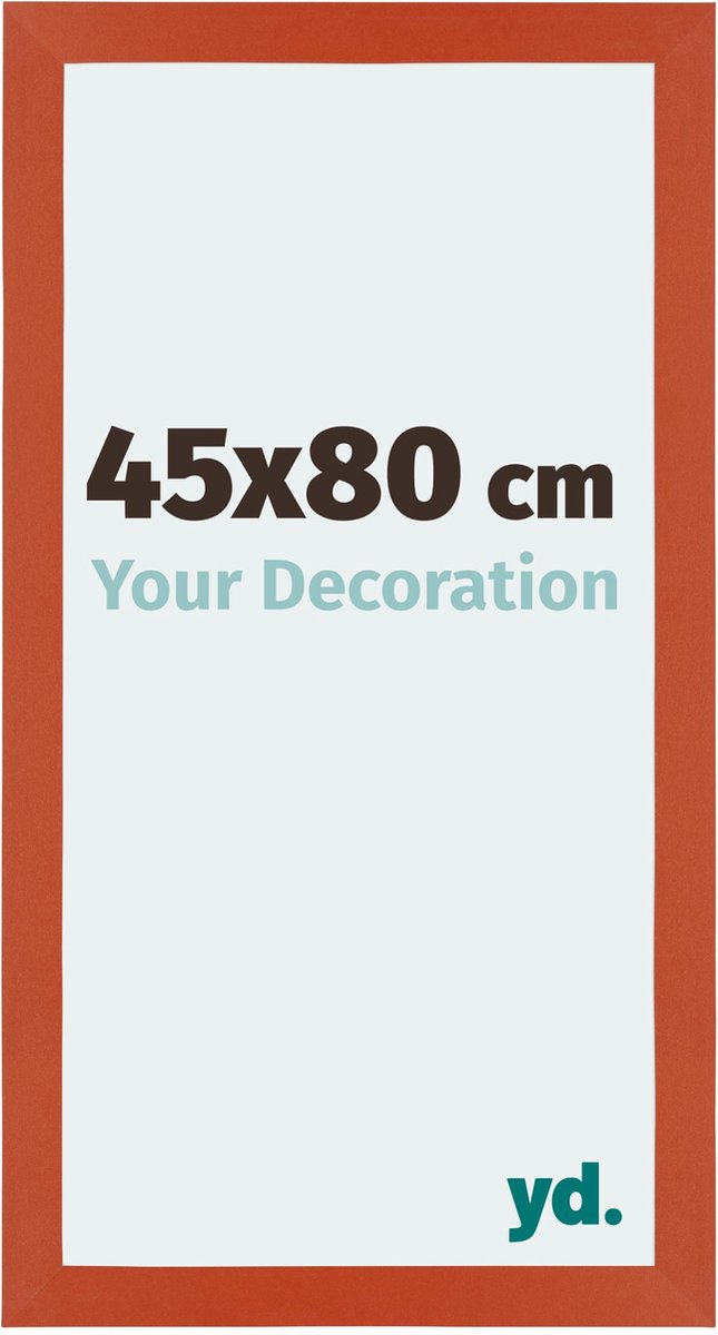 yd. Your Decoration - Fotolijst 45x80 cm - MDF - Oranje - Mura