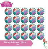 Bal - Voordeelverpakking - Disney Princess - 23 cm - 20 stuks