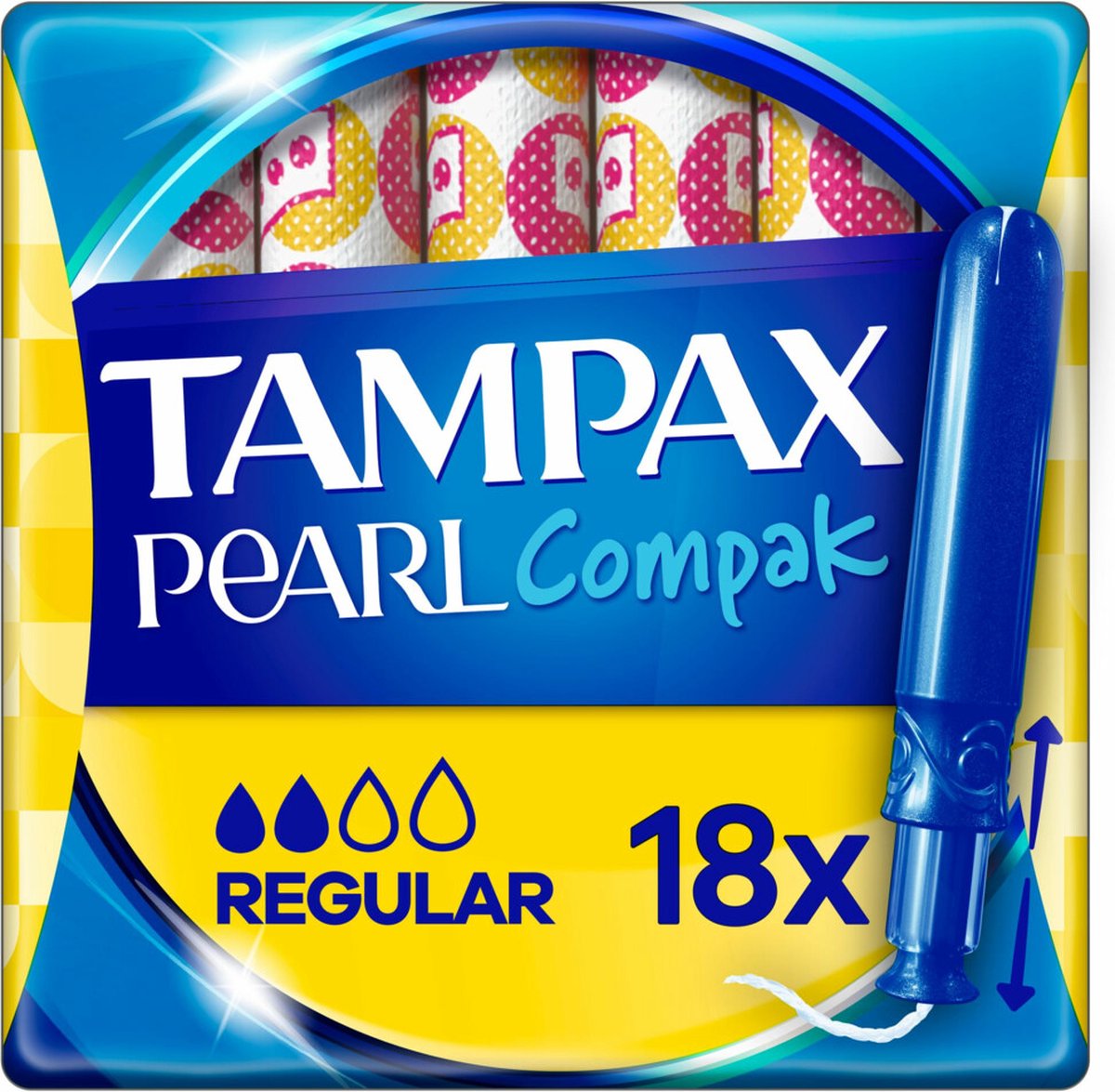 Goedkoopste Tampax Compak Pearl Regular - tampons