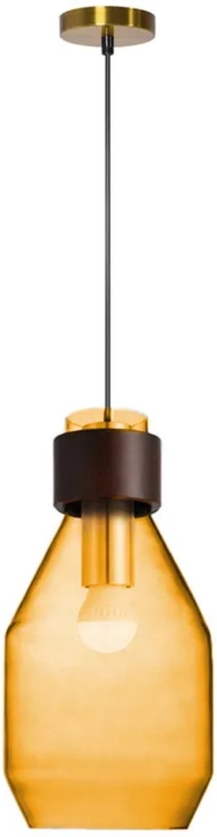 TooLight APP434-1CP Plafondlamp - E27 - Ø 19.5 cm - Oranje