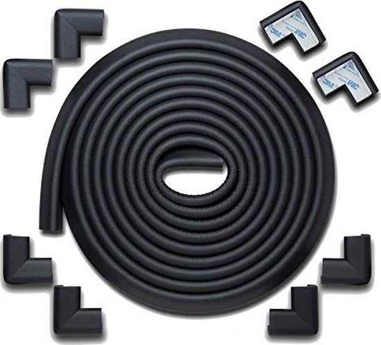 Wicotex - Tochtstopper voor Deur en Ramen GRIJS - Tochtrol extra verzwaard met zand - 8x8x90cm