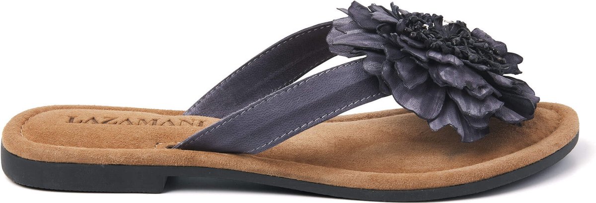 Lazamani - Dames Slippers 33.517 Black - Maat 42