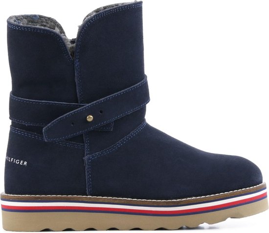 Aanbevolen Vooraf Vertolking Tommy Hilfiger Vrouwen Enkellaarsjes - T4a6 30465 - Blauw - Maat 38 |  bol.com