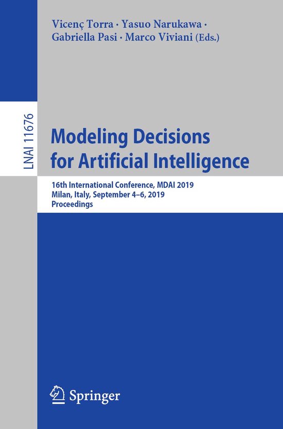 Springer Nature Proceedings Computer Science - Modeling Deci ... - cover