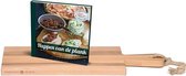 Bowls&Disches - Set - Puur Hout Serveerplank 49cm Happen plank