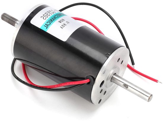 DC 12 V permanente magneetmotor CW/CCW hoge snelheid permanente magneetmotor voor knutselgenerator 30 W (12 V, 3500 rpm