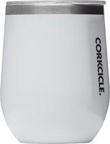 Corkcicle Drinkbeker Classic Stemless 355 Ml Rvs Wit