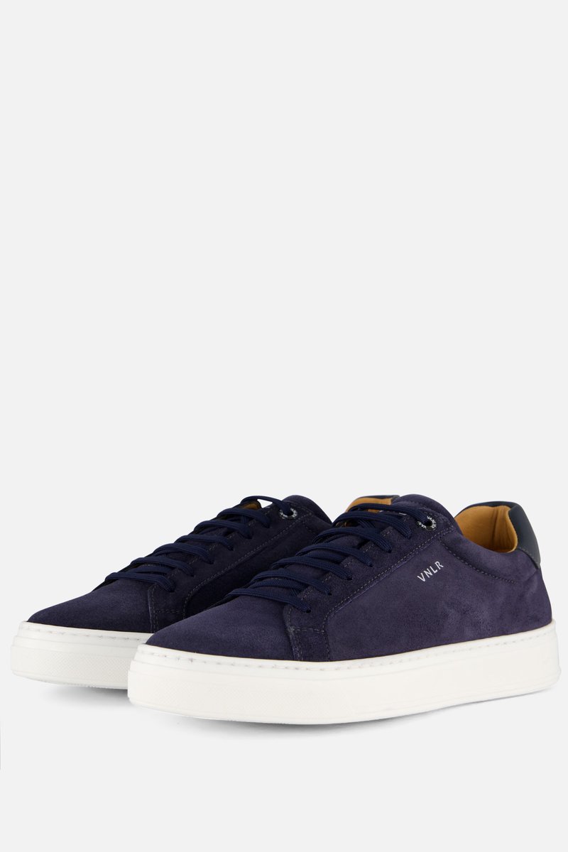 VANLIER - Heren Schoenen Barossa - Blauw - Maat 40