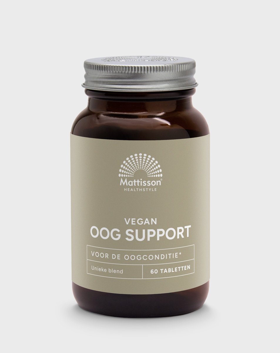 Goedkoopste Mattisson - Oog Support - Met Zink, Vitamine A en Riboflavine - Voedingssupplement Conditie Oog - 60 Tabletten
