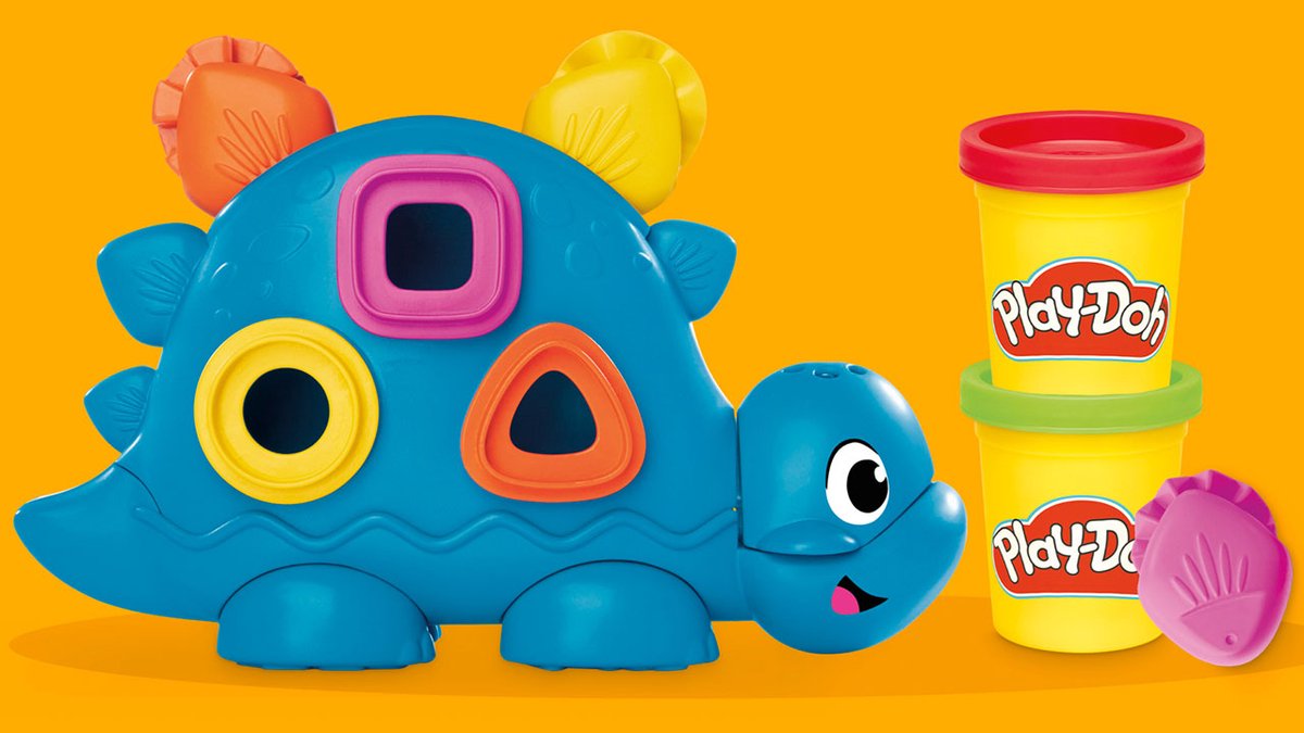 Play-Doh Dino Vormen en Kleuren speelset - boetseerklei — afbeelding 7