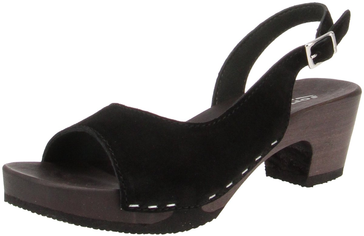 Softclox S3575 Konny Cashmere - Damesschoenen sandalen - 07-Zwart