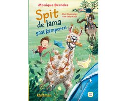 Lekker lezen met Kluitman - Spit de lama gaat kamperen
