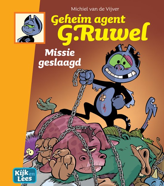 Kijk en Lees - Geheim agent G. Ruwel Missie geslaagd - cover