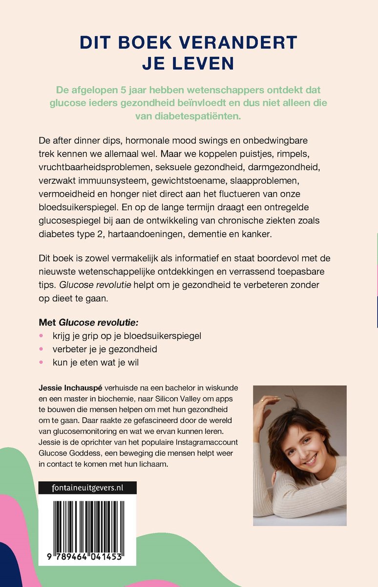 Glucose revolutie - back cover