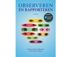 Omslag van Observeren en rapporteren