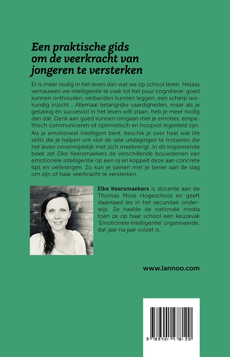Emotionele intelligentie voor jongeren - back cover