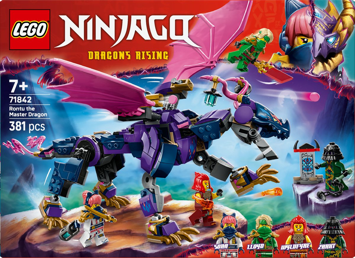 LEGO® NINJAGO® Rontu de Meesterdraak Speelgoedset - 71842 — afbeelding 12