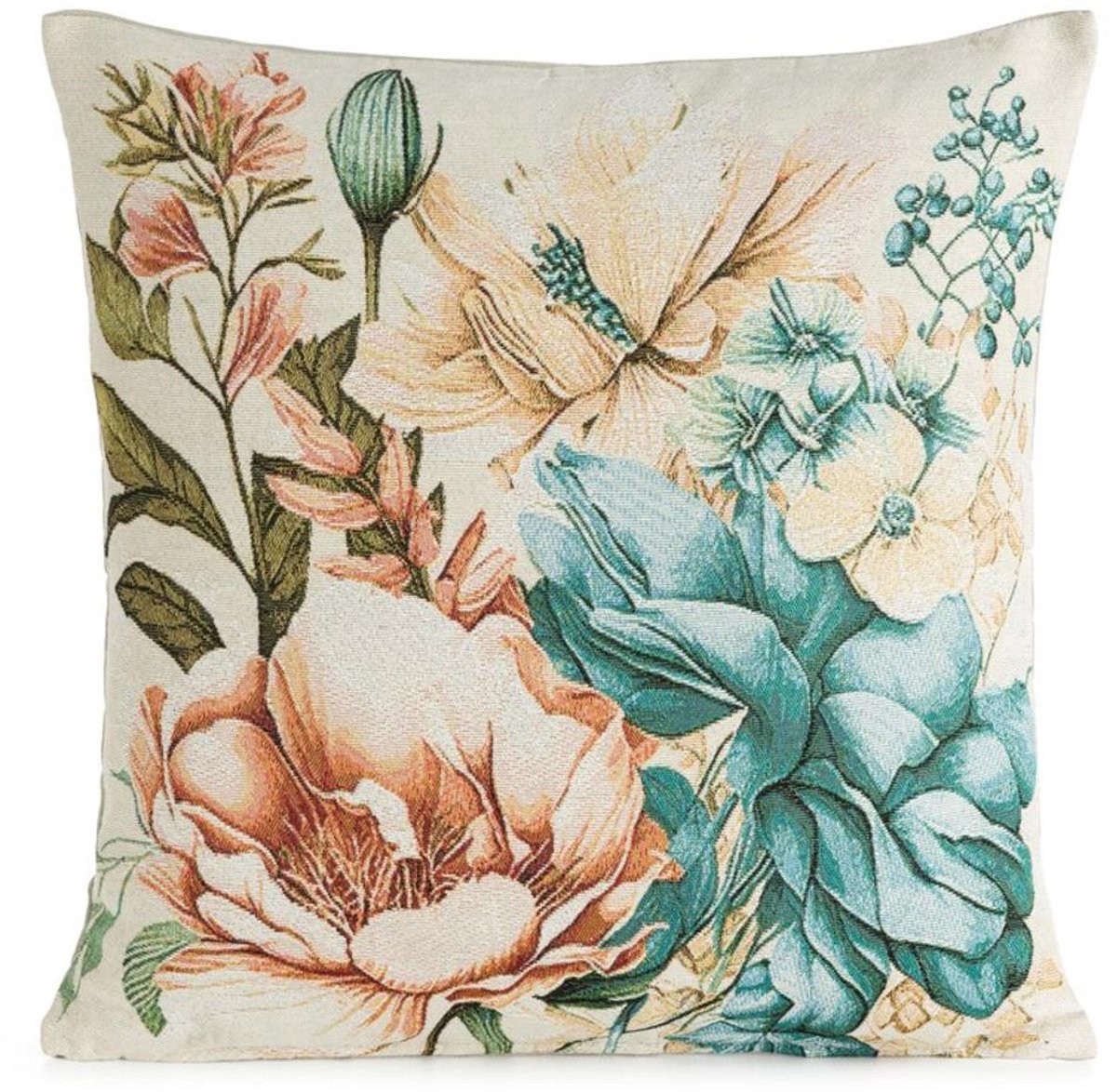 Gobelin Kussenhoes 45 X 45 CM Crème