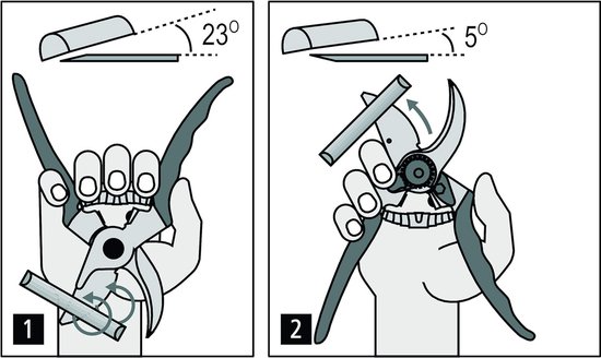 Felco 9 Snoeischaar - Linkshandig - Knipdiameter 25 mm van Felco — afbeelding 2