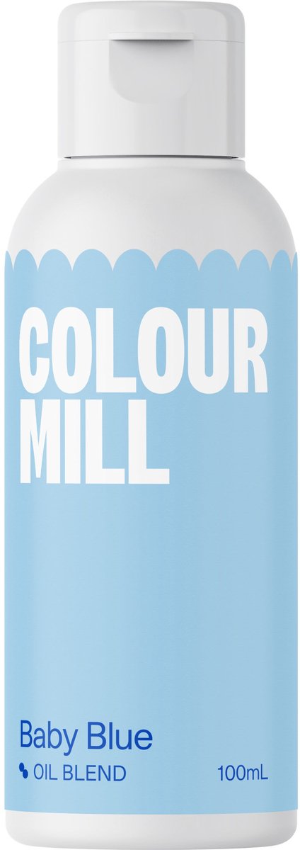 Colour Mill Oil Blend Voedingskleurstof op Oliebasis - Baby Blue - 100 ml