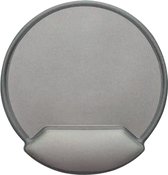 Techidna® - Ergonomische Muismat met Polssteun - Grijs - Gelkussen - Antislip - Compact