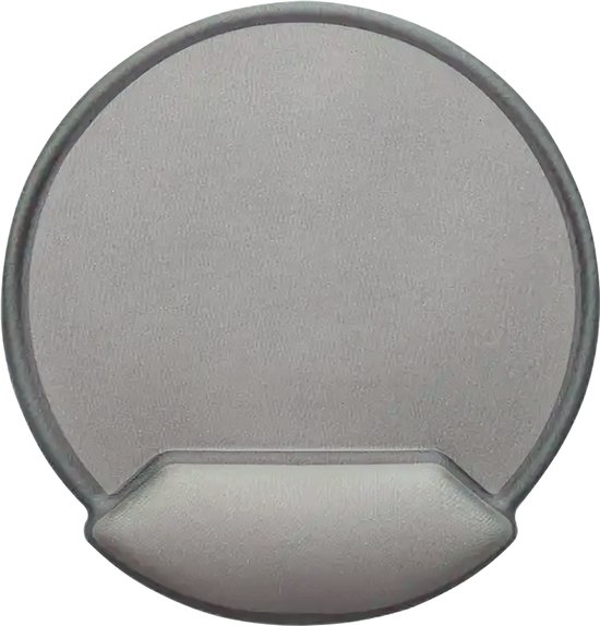 Techidna® - Ergonomische Muismat met Polssteun - Grijs - Gelkussen - Antislip - Compact