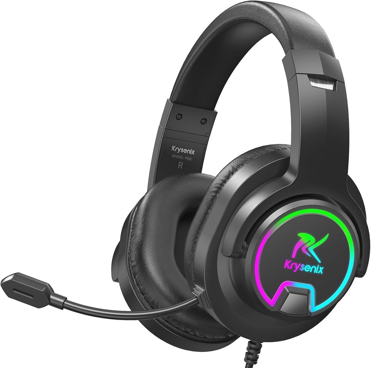 RGB Gaming Headset met 7.1 Surround Sound voor PS4, PS5 en PC