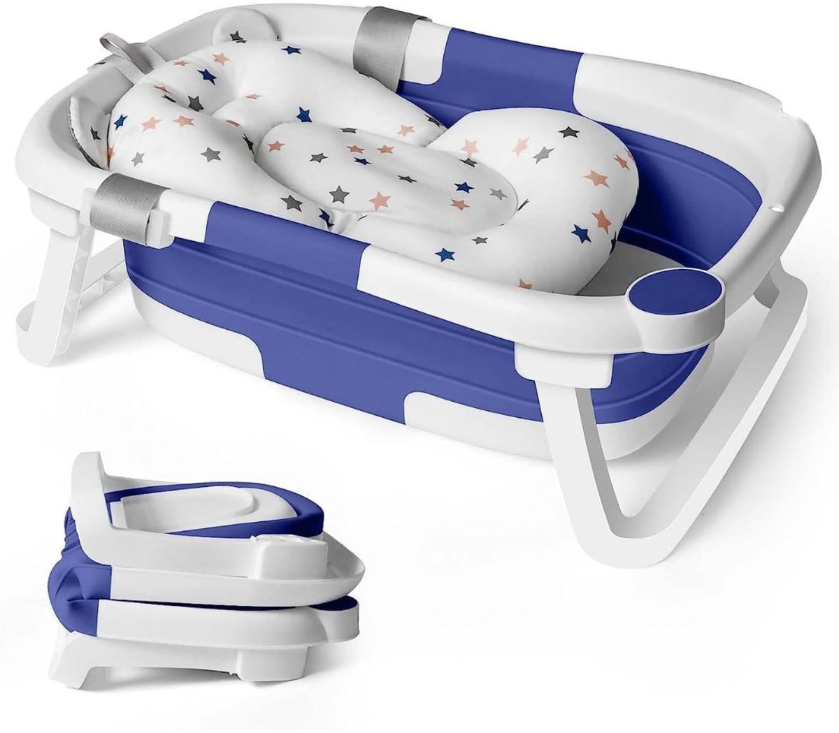 CLGP® Baby Badje met Standaard - Inklapbaar Bad - Zitbad - Bath Bucket