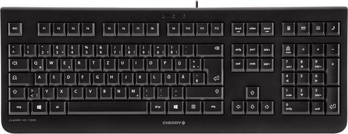 CHERRY KC 1000 Clavier filaire, blanc grisé, USB, AZERTY - FR sur