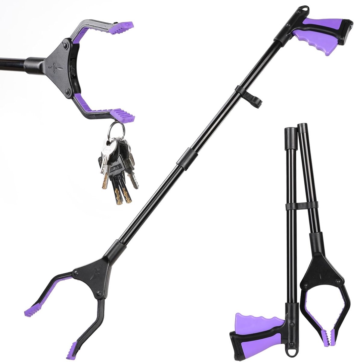 Reacher Grabber Tool - Magnetische Kattengrijper voor Ouderen - 2 stuks