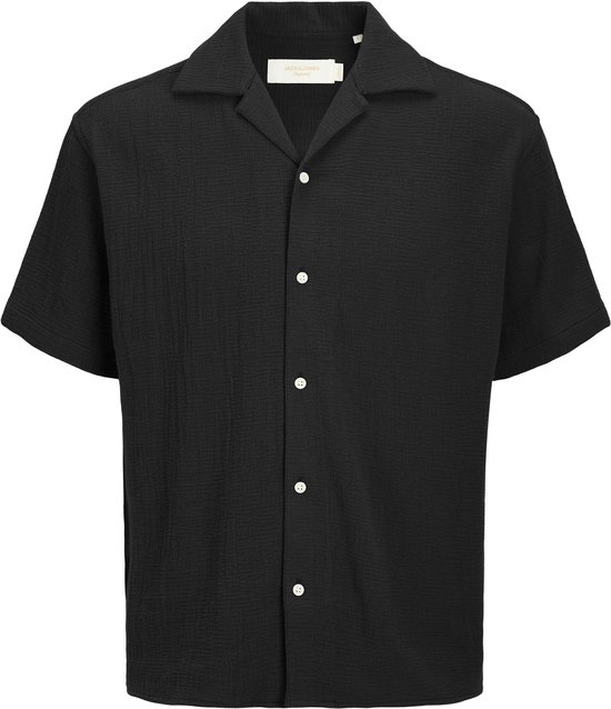 JACK&JONES - JJECOBA STRIPE RESORT SHIRT SS SN - Heren - Overhemden
