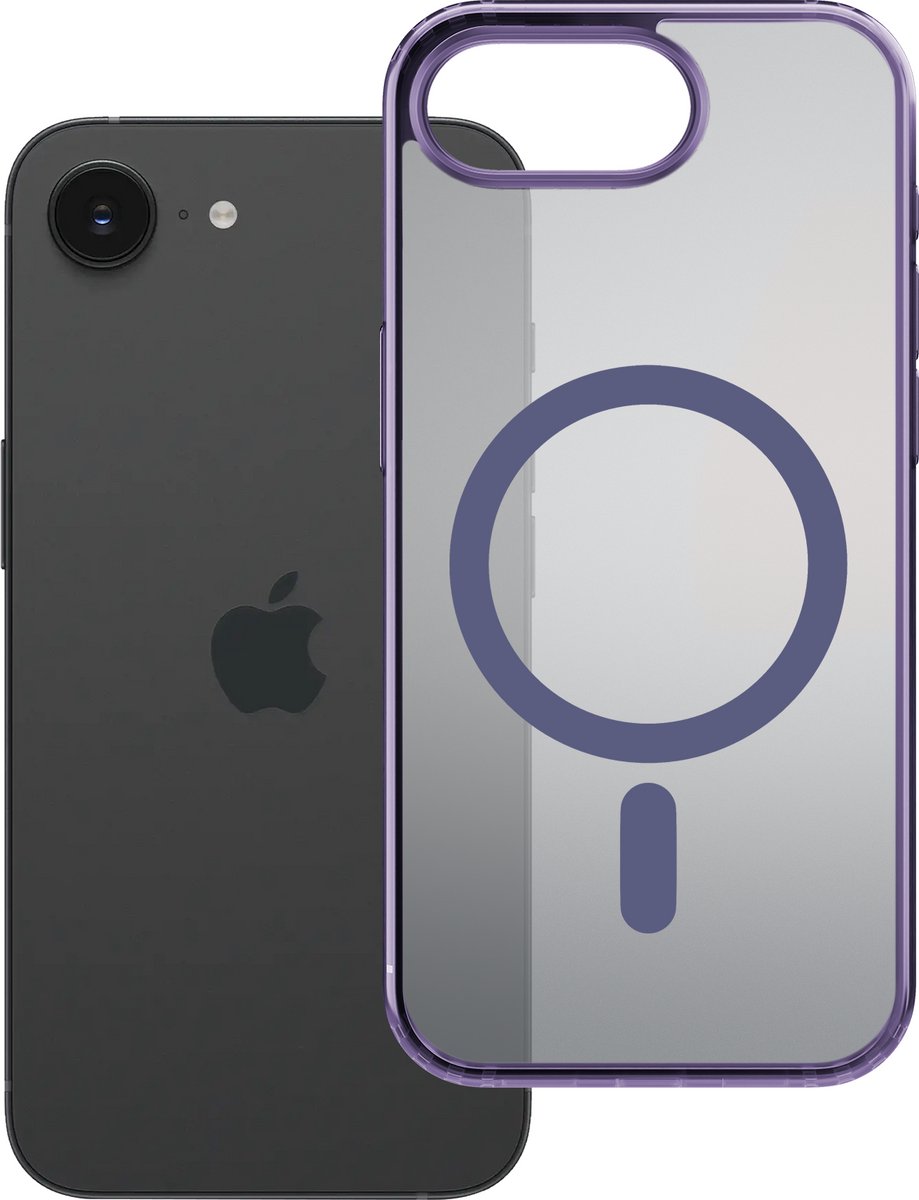 Apple iPhone 16E - 3mk Frosty MagCase Paars