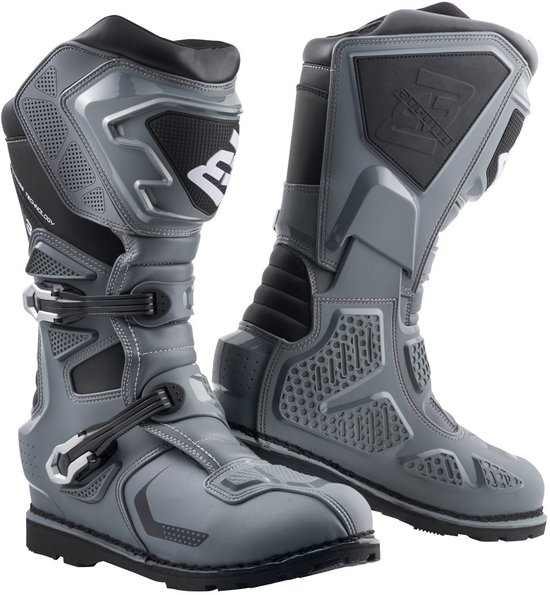 Bogotto RMX3 Waterdichte Zwart Grijs Enduro / Crosslaarzen - Maat 41 - Laars