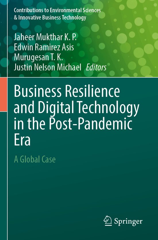 Contributions to Environmental Sciences & Innovative Busines ... - cover