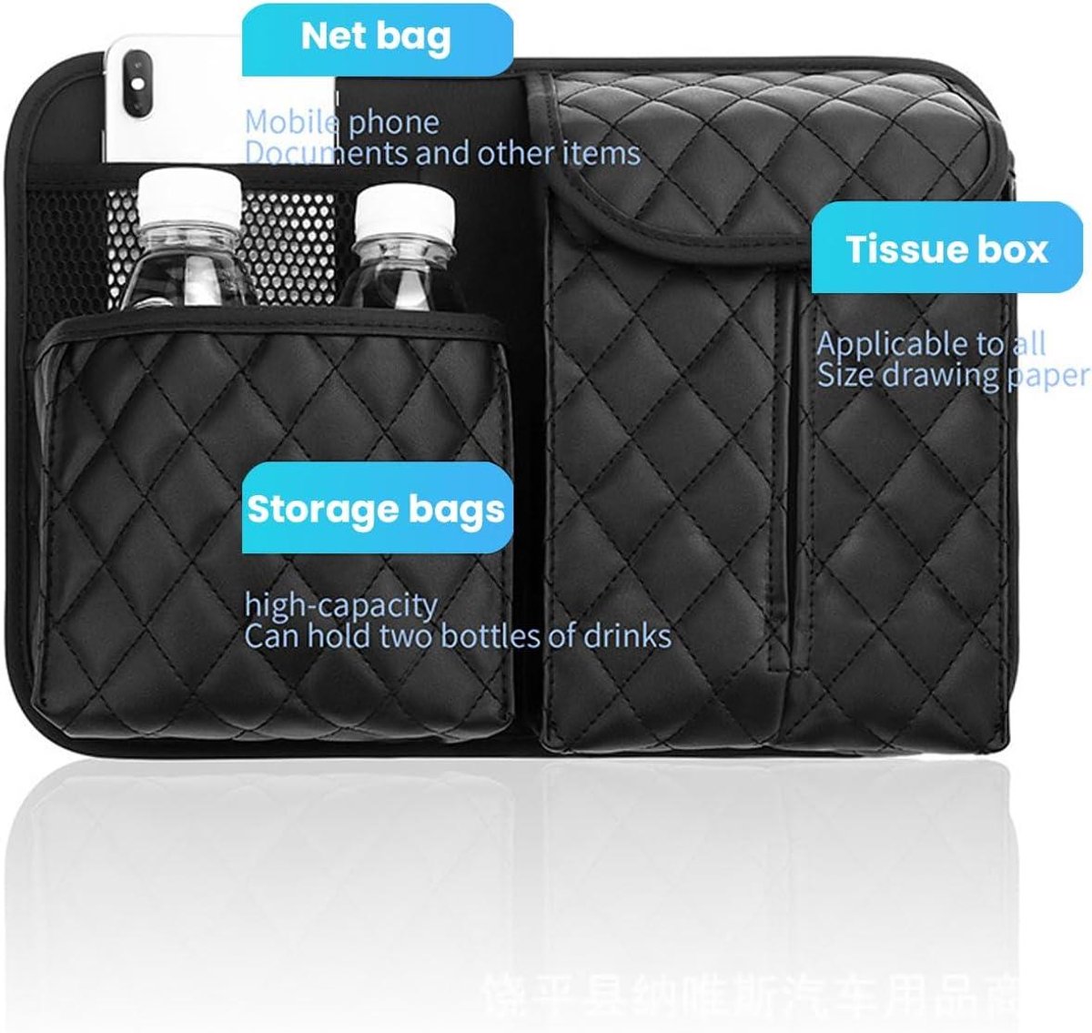 37*12cm Car Hangng Storage Bag Car Organzer Auto Vehcle Seat Sde 37*12cm Car Hangng Storage Bag Car Organzer Auto Vehcle Seat Sde