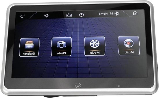 Inbouw-accessoires : Hifimax dvd Hoofdsteun met afneembare DVD speler 7 inch HD