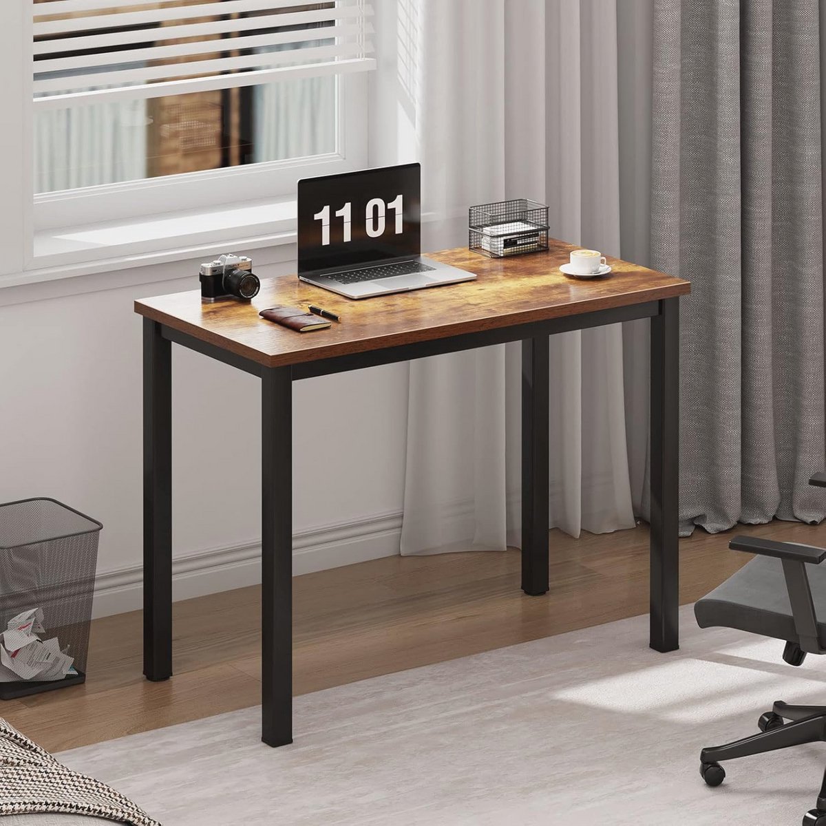 Computertafel 80 x 40 x 75 cm - Ideaal bureau voor thuiskantoor, werkstation en vergadertafel
