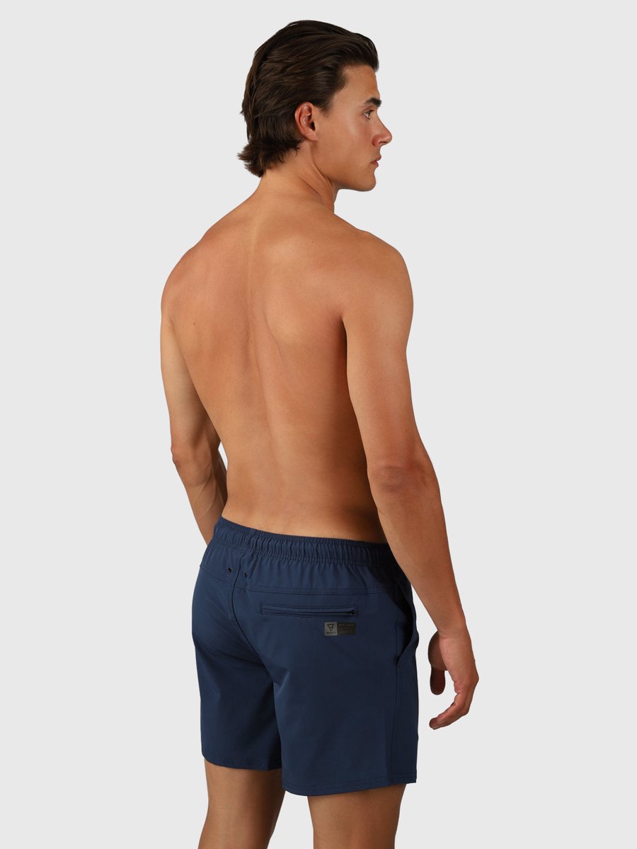Brunotti Bru - conic Zwembroek Heren - Zwemshort met 4 - Way Stretch - Night Blue — afbeelding 11