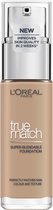 L’Oréal Paris True Match Foundation - N4 Beige  - Natuurlijk Dekkend - 30 ml