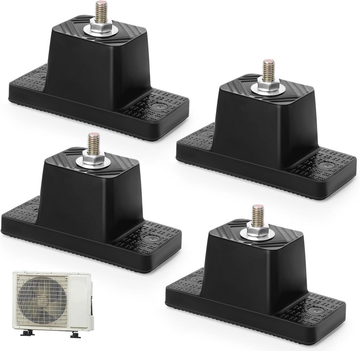 Trillingsdemper Rubber voor Airconditioning - Set van 4