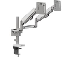 Douxe® SH7 - Monitor Arm- Monitor Arm 2 Schermen - 17 t/m 32 Inch - 2 t/m 9 KG - Luxe Aluminium Monitorbeugel