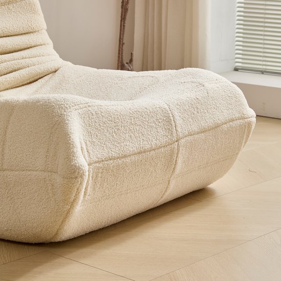 Bendt Lounge Fauteuil Tiago Bouclé - Beige - 0000102481