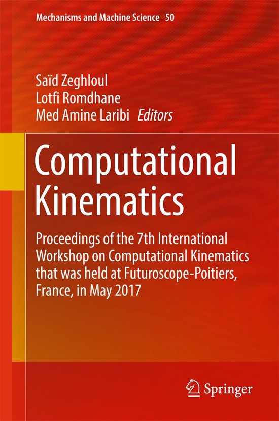 Mechanisms and Machine Science50- Computational Kinematics - cover