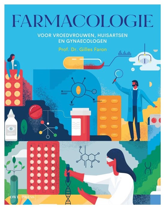Farmacologie voor vroedvrouwen, huisartsen en gynaecologen - cover