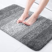 Luxe Zachte Badkamermat met Antislipontwerp en Stijlvolle Elegantie - Ultiem Comfort en Stijl in Zachtheid en Absorptie-51*76cm Grijs
